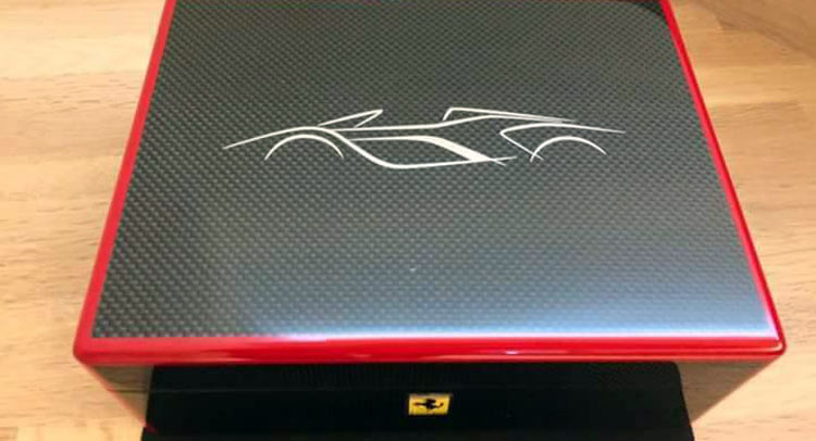  This Invite Box Suggests Ferrari Showed New LaFerrari Spider At Private Event