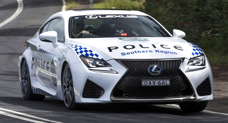  Australia’s NSW Police Gets A Lexus RC F Cruiser