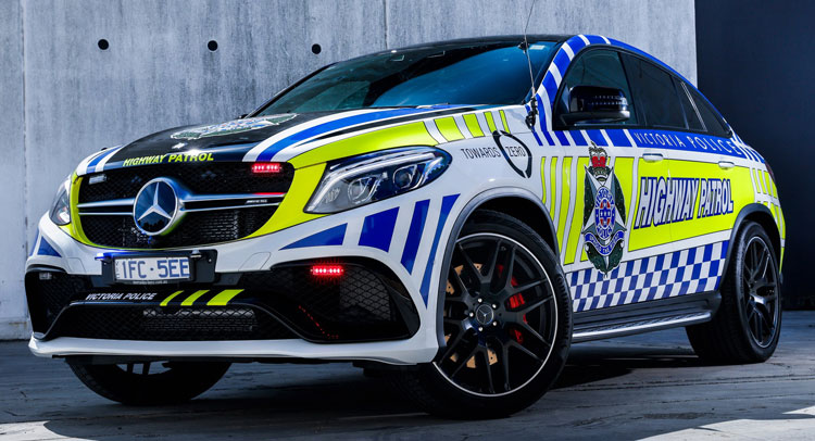  Mercedes-AMG GLE63 S Coupe Is Australia’s Newest Police Cruiser