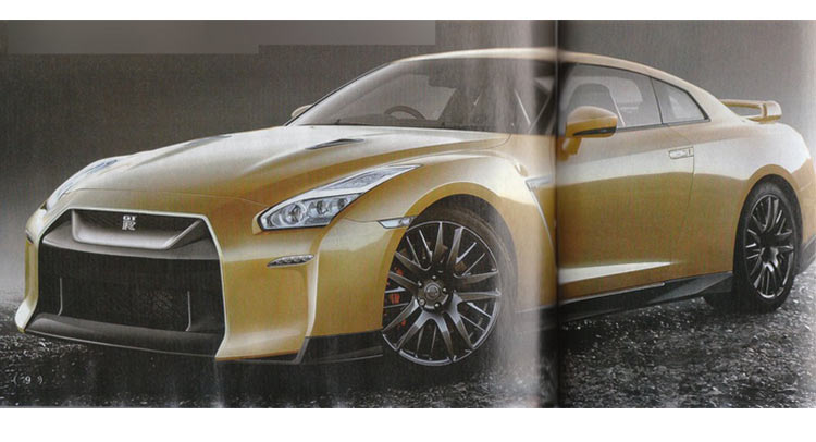  Japanese Mag Thinks Nissan’s Facelifted 2017 R35 GT-R Will Look Like This