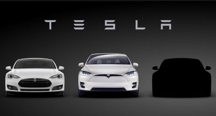 Let The Teasing Game Begin – Tesla Model 3 Shows Its Silhouette