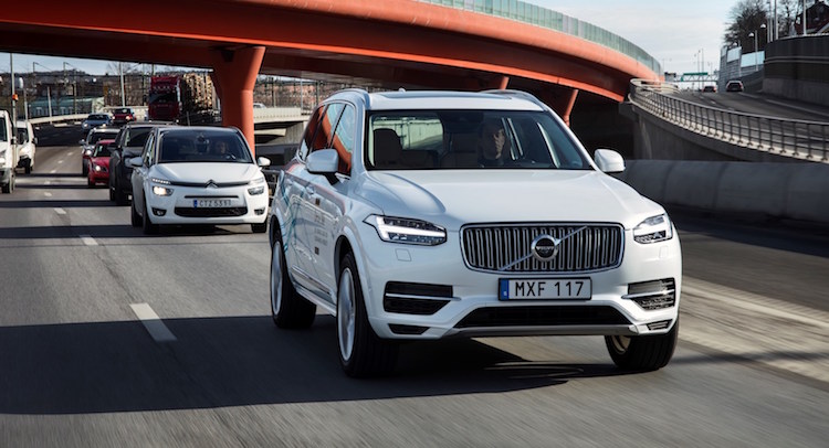  Volvo Is Going To Put 100 Autonomous Cars On China’s Roads