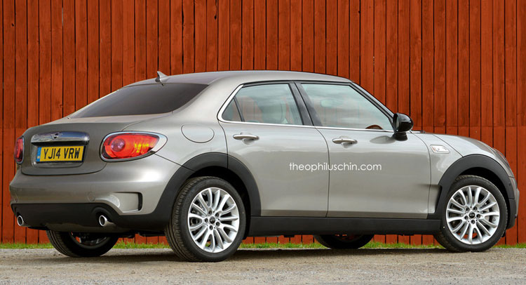 MINI Sedan Rumors Give Birth To New Renderings