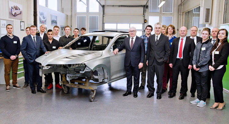 Skoda Apprentices Build Compact Coupe Study