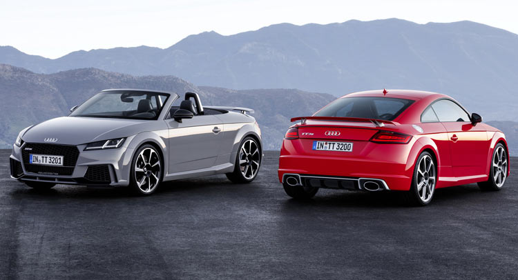  2017 Audi TT RS Roadster & Coupe Bring Five-Cylinders With 400 Horses