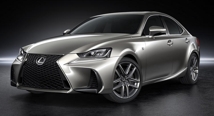  Lexus Gives 2017 IS Sedan A Modest Facelift