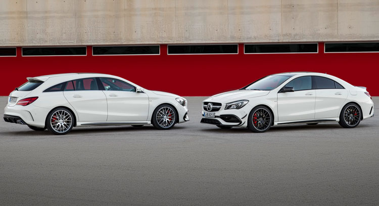  Refreshed Mercedes CLA Coupe And Shooting Brake Available For Order In Germany