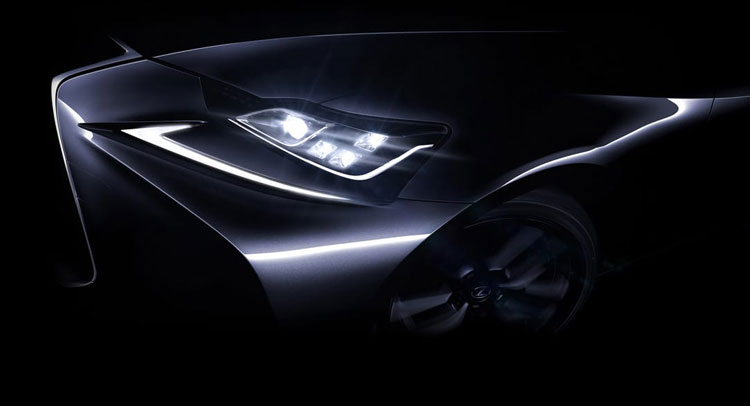  Lexus Teases Revamped IS, Brands It “A Bold Evolution”