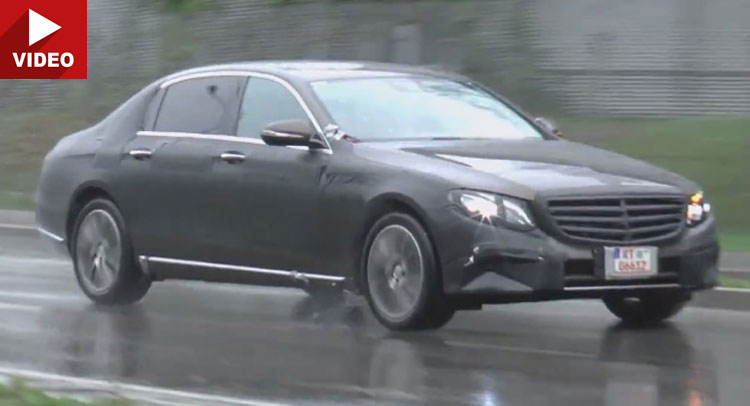  2017 Mercedes-Benz E-Class LWB Shows Some Skin In New Spy Video