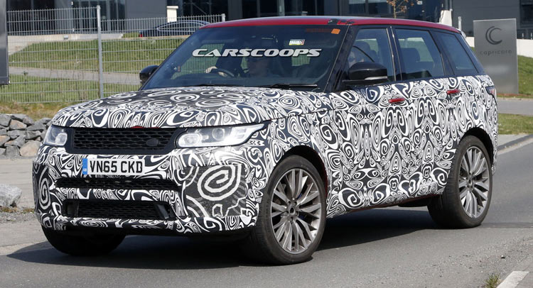  Spied: 2017 Range Rover Sport SVR Facelift To Get A Power Boost