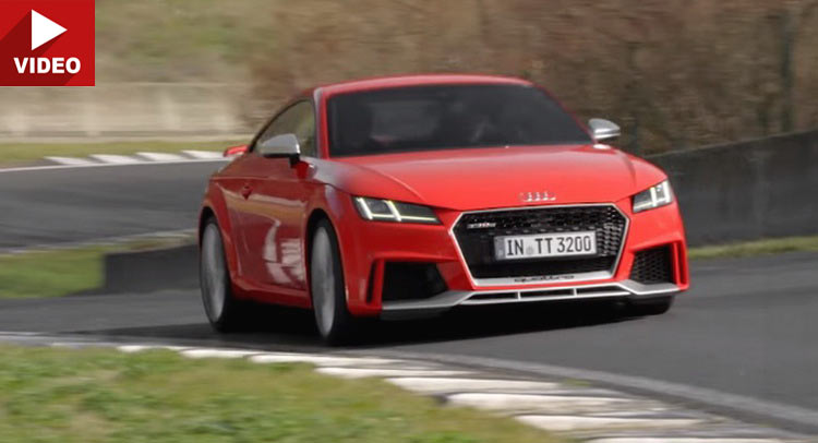  Audi’s New 395hp TT RS Growls For The Camera