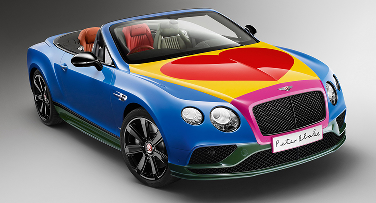 Pop Art Bentley Continental Set To Raise Money For Charity