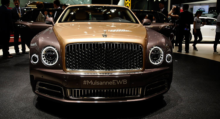  One Of 50 Bentley Mulsanne First Editions Lands In China