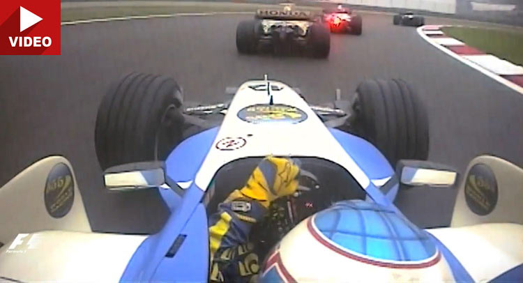 F1 Flashback: On-Board Action With Jenson Button In 2006 Chinese GP