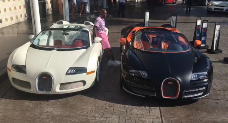  Floyd Mayweather Drops $6.5 Million On Two Bugatti Veyrons [w/Video]