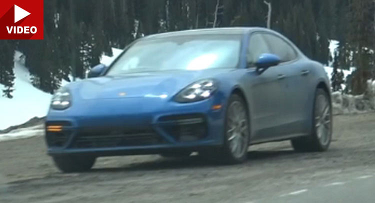  2017 Porsche Panamera Caught Testing In Colorado Almost Undisguised