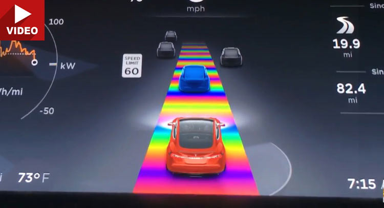 Check Out Tesla’s Hidden ‘Mario Kart’ Autopilot Mode