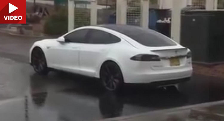 Tesla Model S Is Finally Summoned With A Purpose