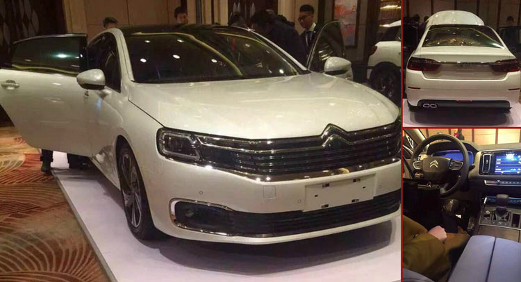  Citroen’s New C6 II Flagship  For China Is Dull As Dishwater