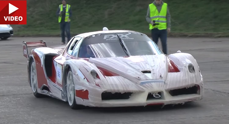 This Ferrari FXX Looks Silly, But Sounds Incredible