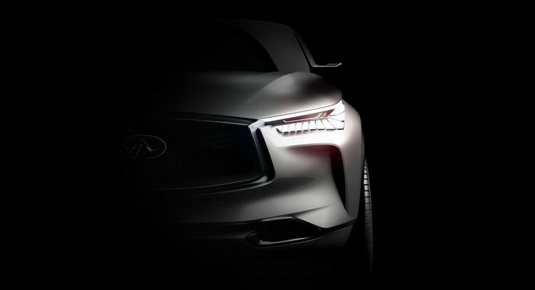  Infiniti Releases First QX Sport Inspiration SUV Concept Teaser