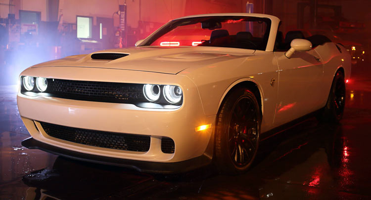  World’s First Dodge Challenger Hellcat Convertible Costs $139,000 [w/Video]