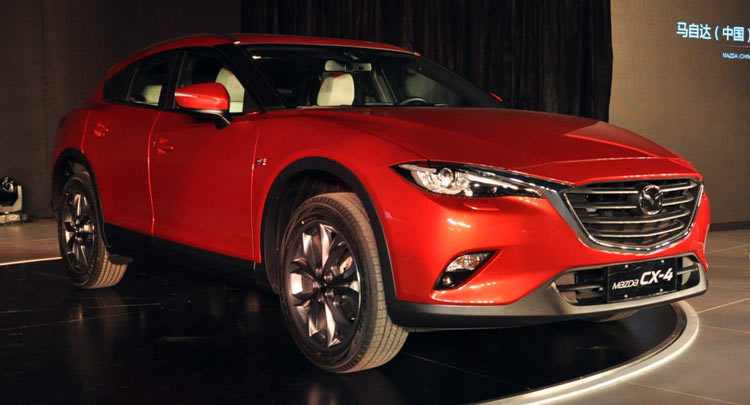  New Mazda CX-4 Puts A Sexy Outfit On CX-5 For China