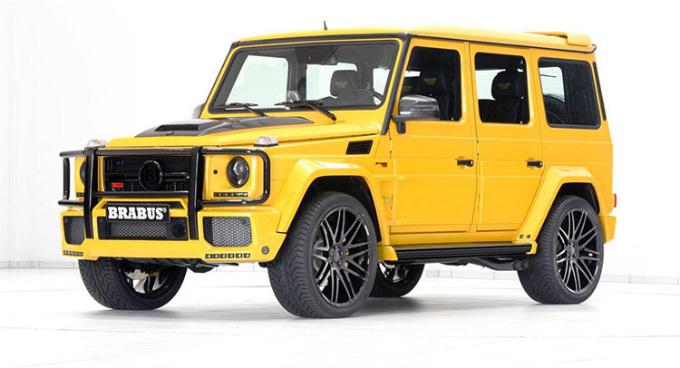  700 PS Brabus G63 Widestar Is A Rubber And Retina Burner