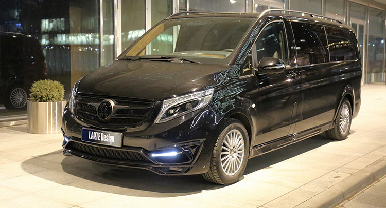  Larte Design’s Mercedes Van Has A Better Interior Than The S-Class