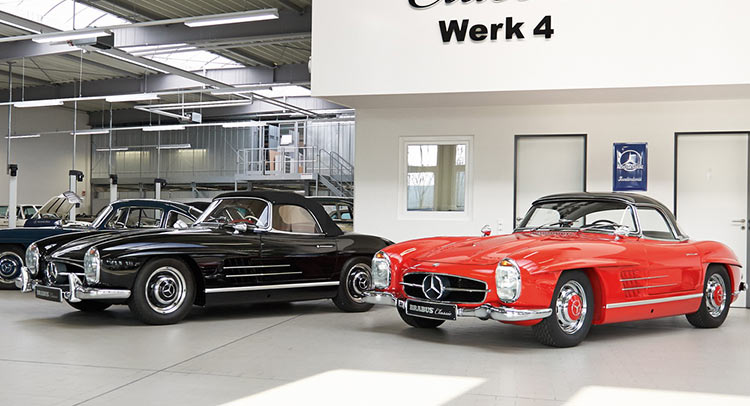  Brabus Displayed Its Classic Restorations At Techno Classica