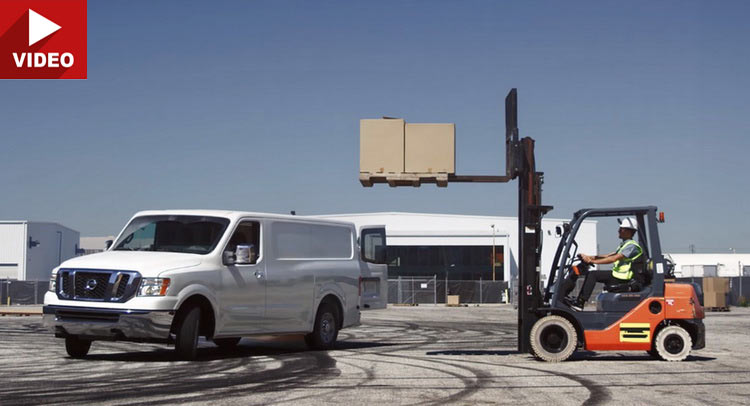 Watching A White Nissan Van Getting Hooned Was Never More Satisfying