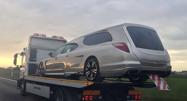  Porsche Panamera Hearse Is Dead Serious