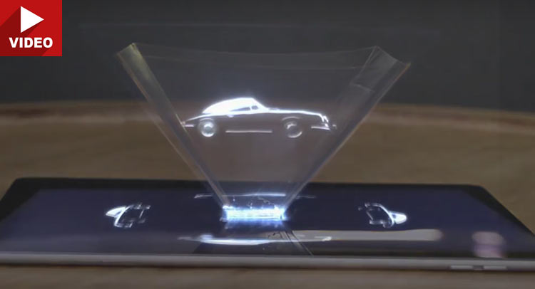  Porsche Creates Hologram Ad For 911