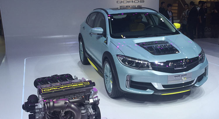  Koenigsegg’s Camless Engine Finds The Qoros Qamfree Concept A Suitable Host
