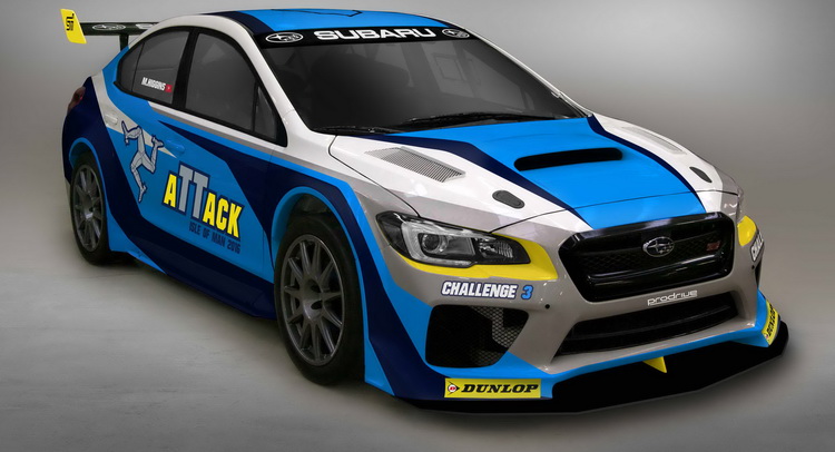 One-Off Subaru WRX STI Time Attack Set For Isle Of Man TT Record Attempt