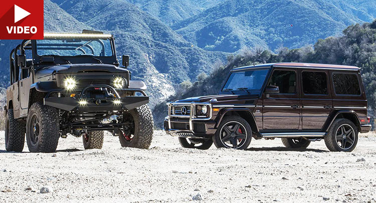It’s The Super-Truck Battle: Icon’s FJ44 Vs Mercedes G65 AMG