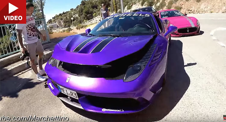 YouTuber Damages Friend’s Ferrari 458 Speciale