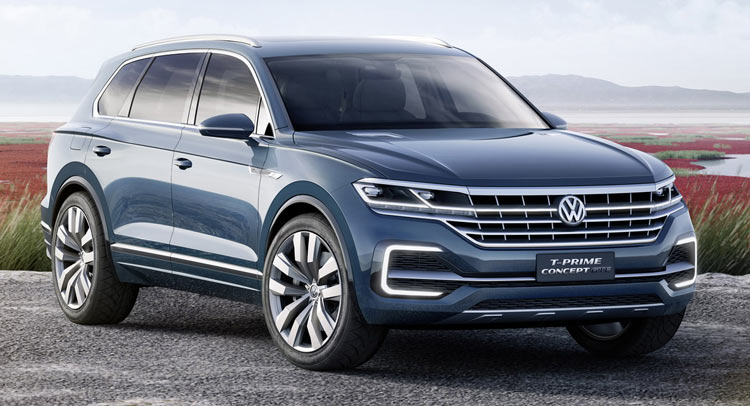 VW T-Prime Concept GTE Previews New Full-Size SUV