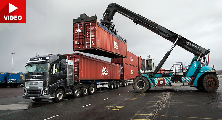Watch Volvo’s FH16 Truck And I-Shift System Haul 750 Tons