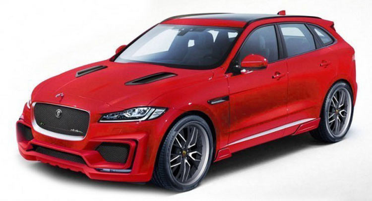  Arden Previews Jaguar F-Pace Aerodynamic Kit