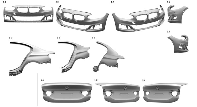 Is This BMW’s New 1-Series Sedan Disassembled?
