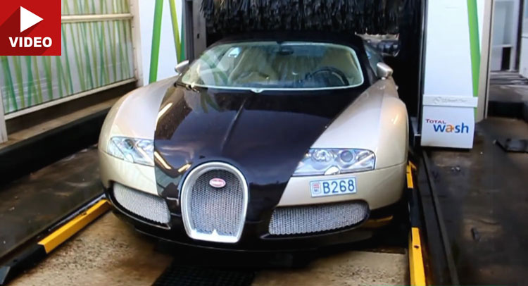  This Is NOT The Way To Wash A Bugatti Veyron