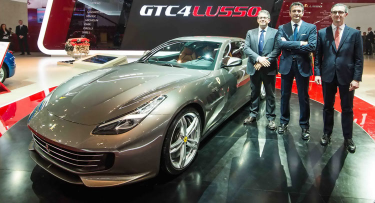  Ferrari Introduces The GTC4Lusso To The East