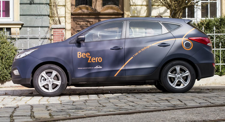 BeeZero Car Sharing Service To Feature Hyundai ix35 Fuel Cell Fleet