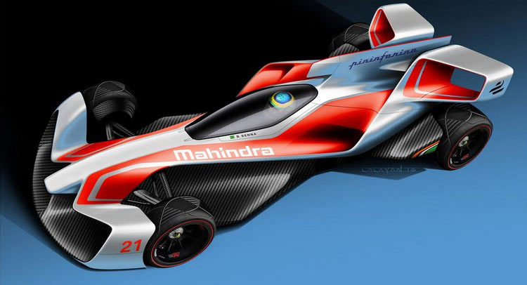  Mahindra & Pininfarina Present Formula E Concepts