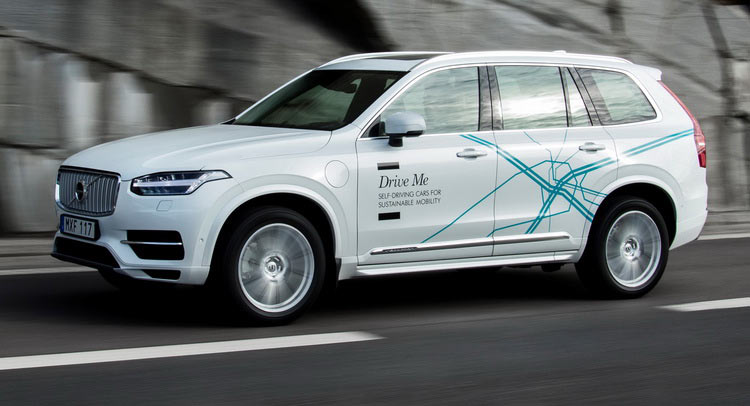  Autonomous Volvos Will Start Driving Londoners Around In 2017