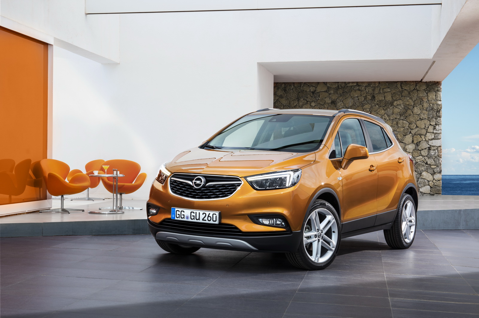 Für Vauxhall Opel Mokka X 2016-2019 Edelstahl Front Hinter Bottom