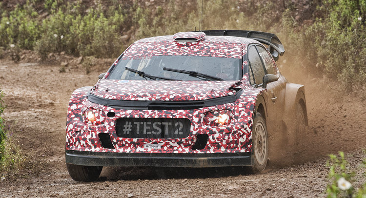  Citroen Puts Next-Gen C3 WRC To The Test [w/Video]
