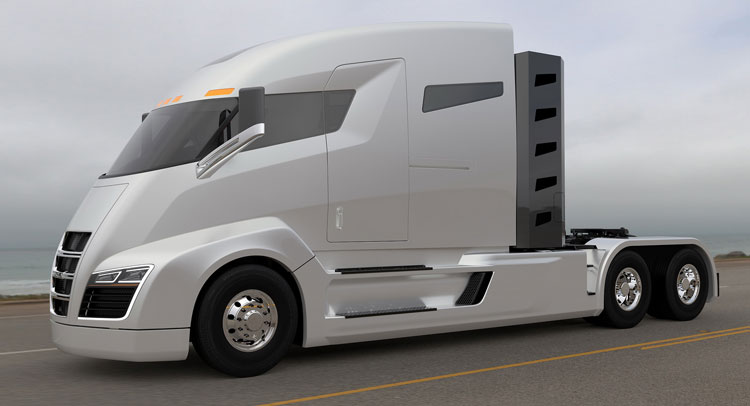  Nikola Motor Presents Electric Truck Concept With 1,200 Miles Range