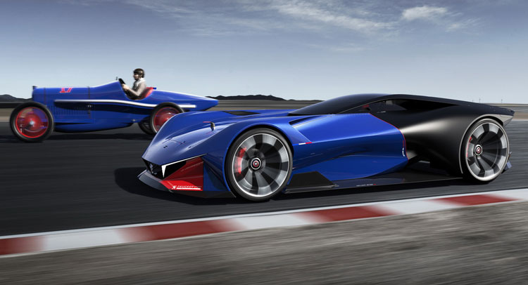 Peugeot Pays Tribute To Racing Heritage With L500 R HYbrid Concept
